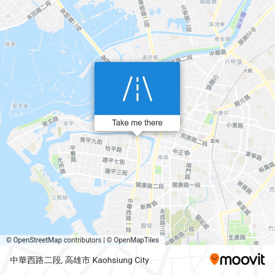 中華西路二段地圖