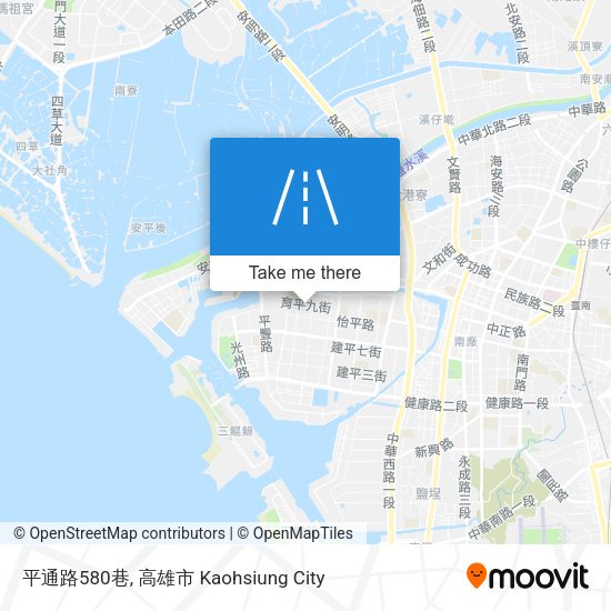 平通路580巷地圖