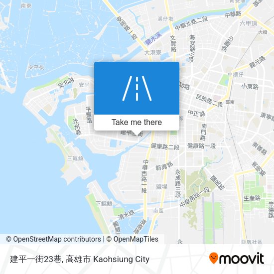 建平一街23巷地圖