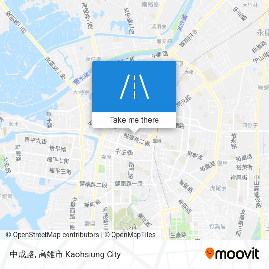 中成路地圖