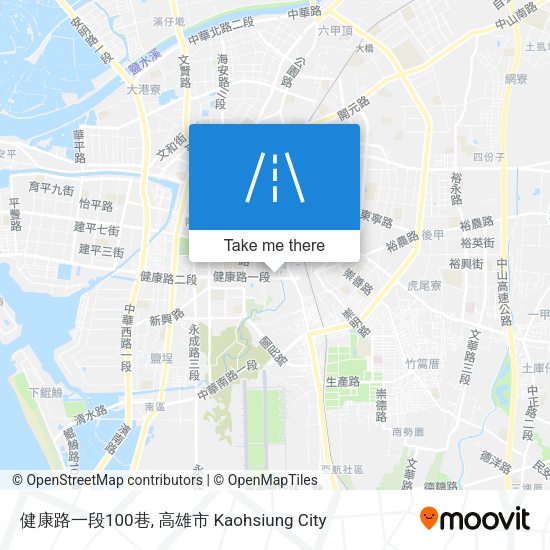 健康路一段100巷 map