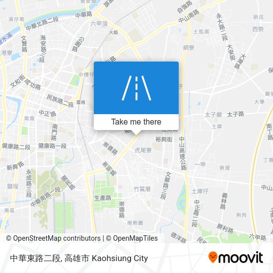 中華東路二段地圖