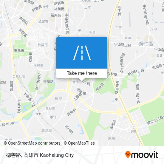 德善路 map