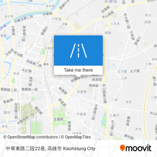 中華東路二段22巷 map