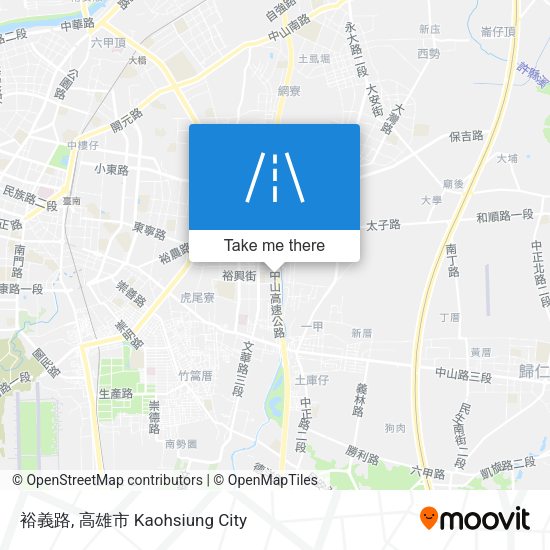 裕義路 map