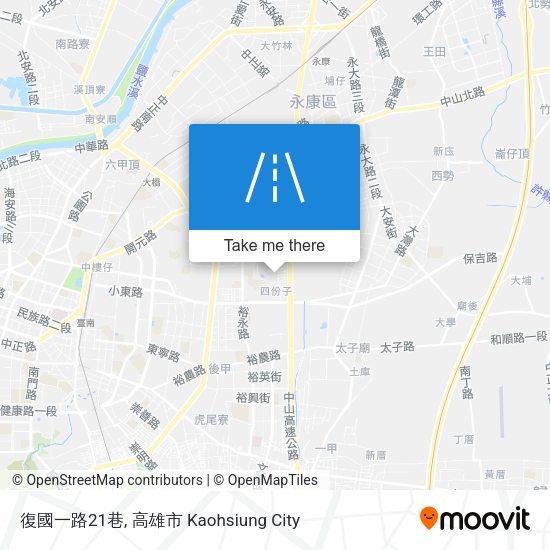 復國一路21巷 map