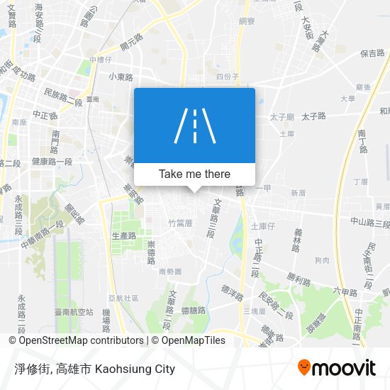 淨修街地圖