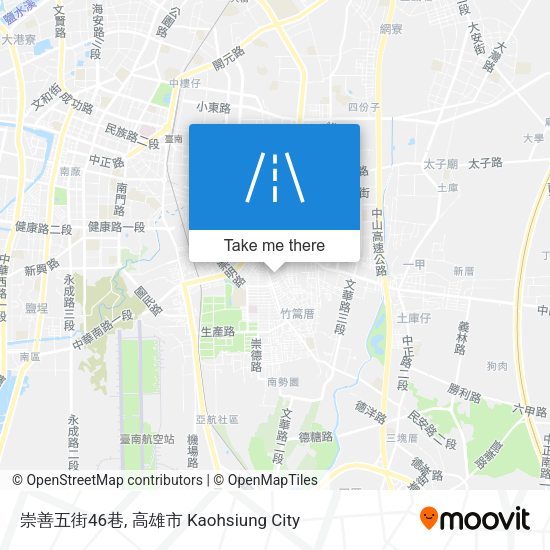 崇善五街46巷 map