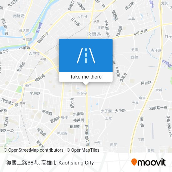 復國二路38巷 map