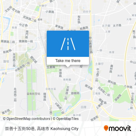 崇善十五街50巷 map