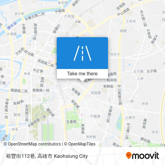 裕豐街112巷 map