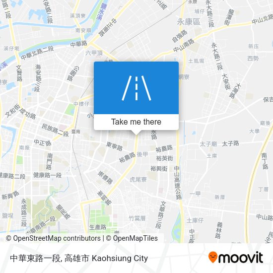 中華東路一段 map