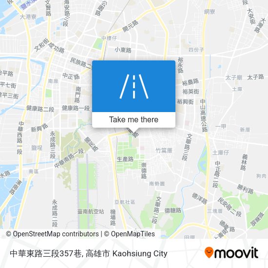 中華東路三段357巷 map