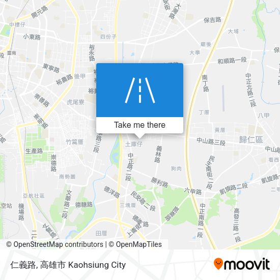 仁義路 map