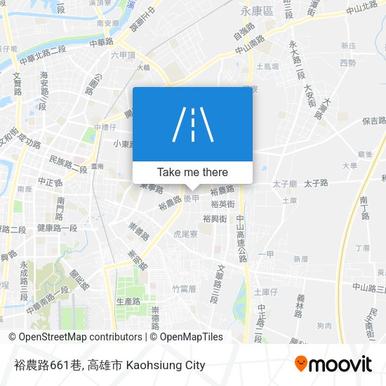 裕農路661巷地圖