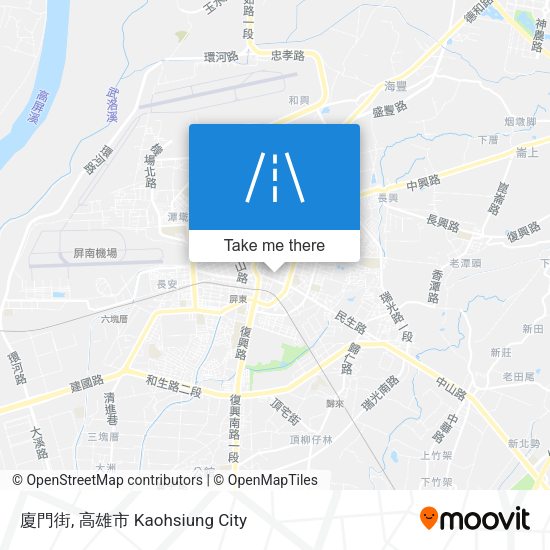 廈門街 map