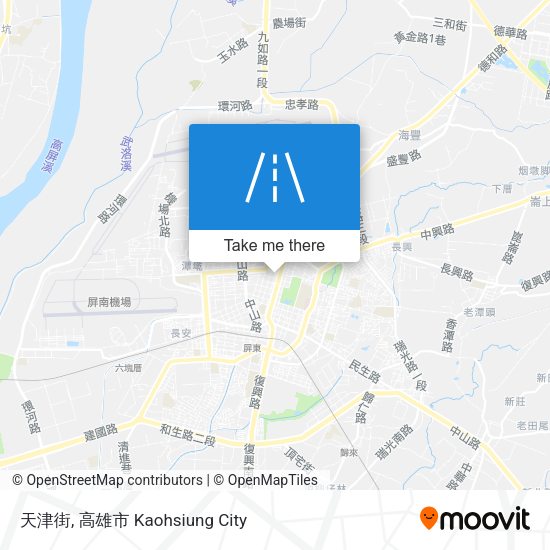 天津街 map