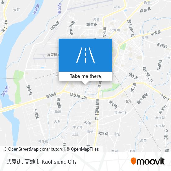 武愛街 map