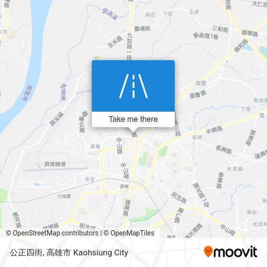 公正四街 map