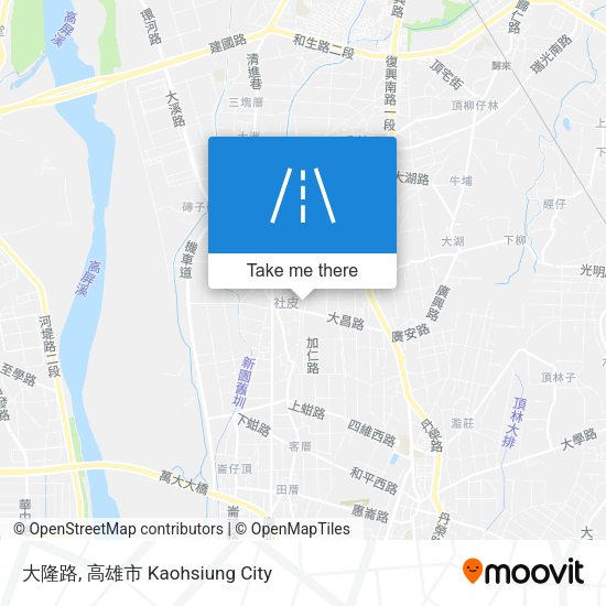 大隆路地圖