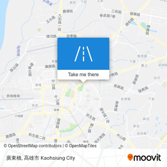 廣東橋 map