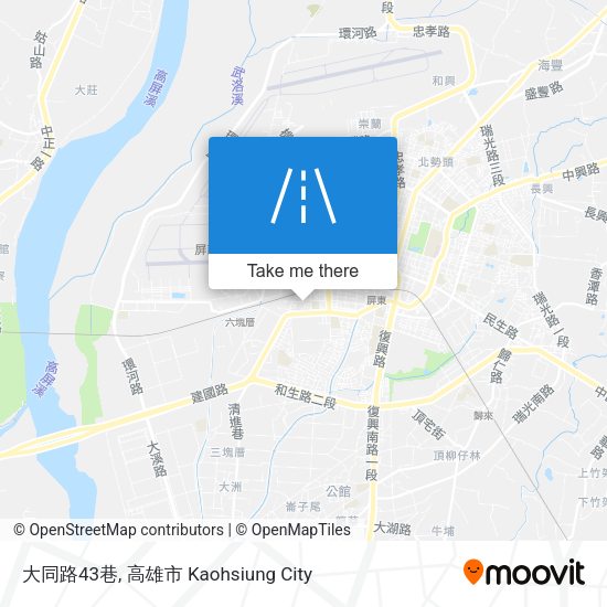 大同路43巷地圖