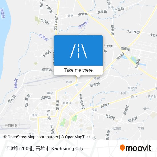 金城街200巷 map