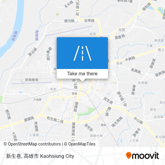 新生巷 map