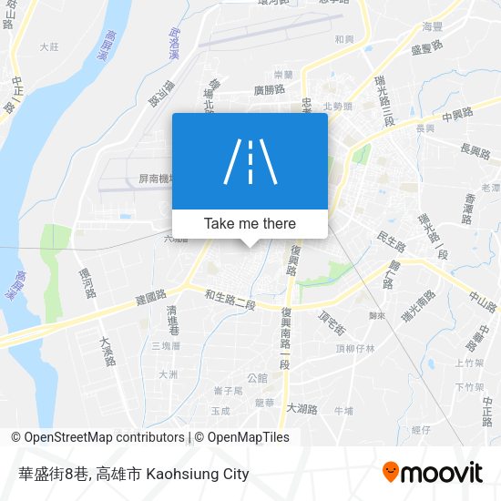 華盛街8巷 map