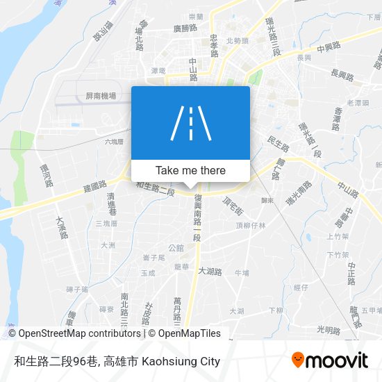 和生路二段96巷 map