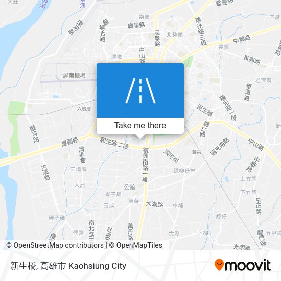 新生橋 map