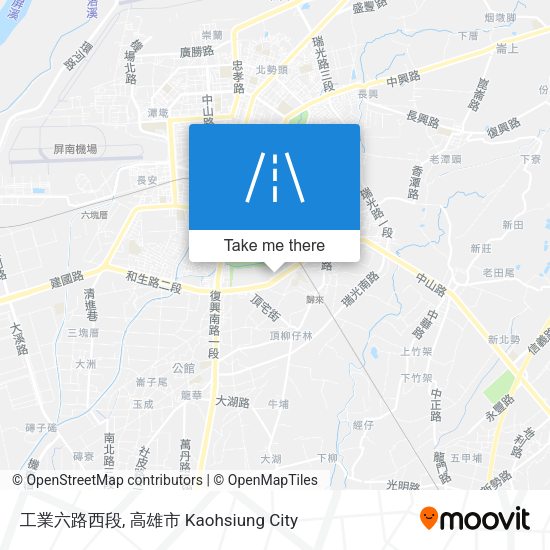 工業六路西段地圖