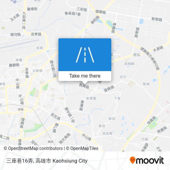 三座巷16弄 map