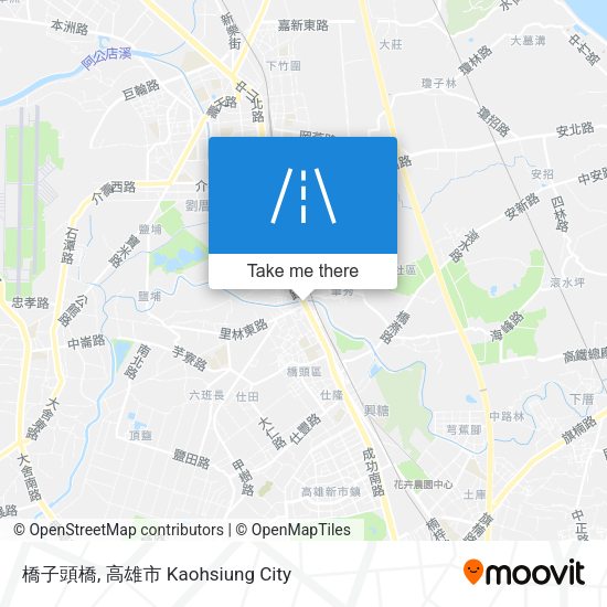 橋子頭橋 map