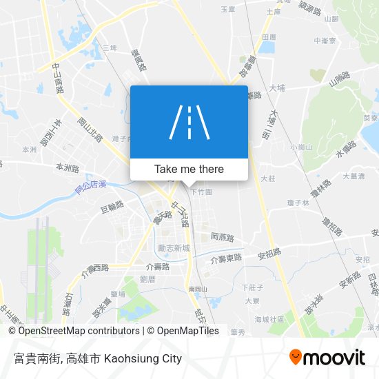 富貴南街地圖