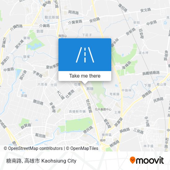 糖南路地圖
