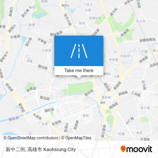 新中二街地圖