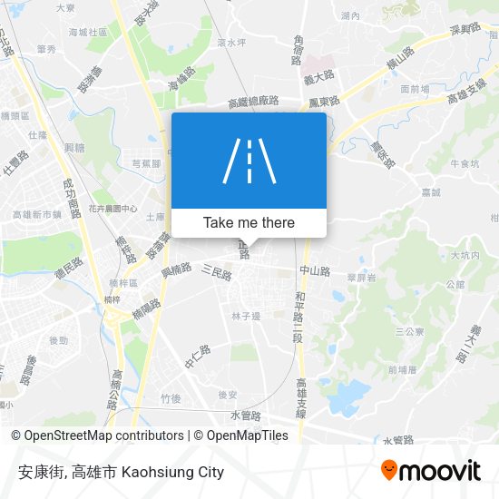安康街 map