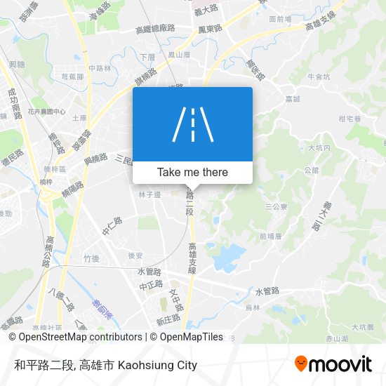 和平路二段 map