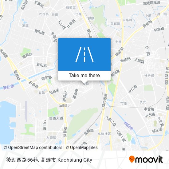 後勁西路56巷 map