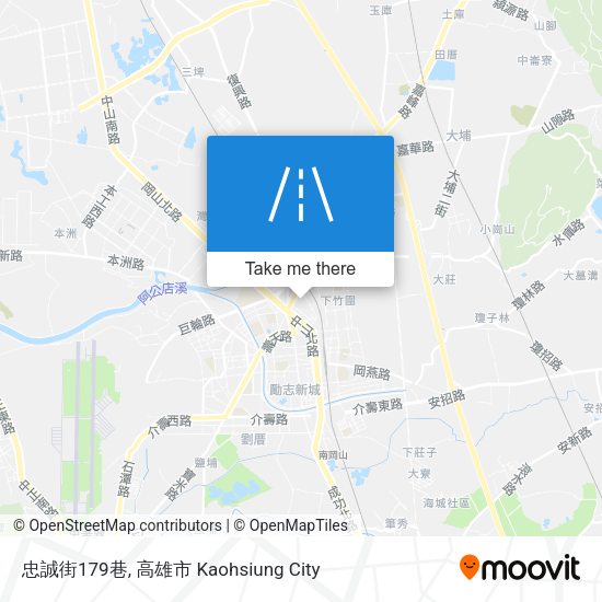 忠誠街179巷地圖