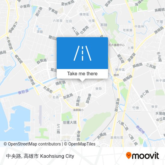 中央路地圖