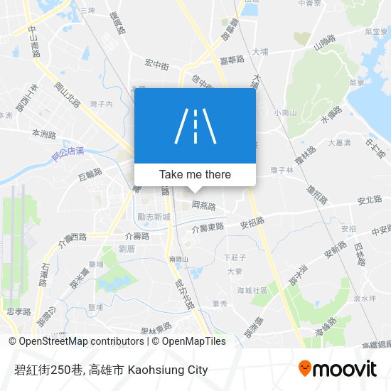 碧紅街250巷 map