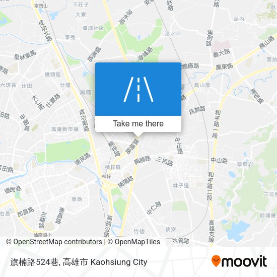 旗楠路524巷 map