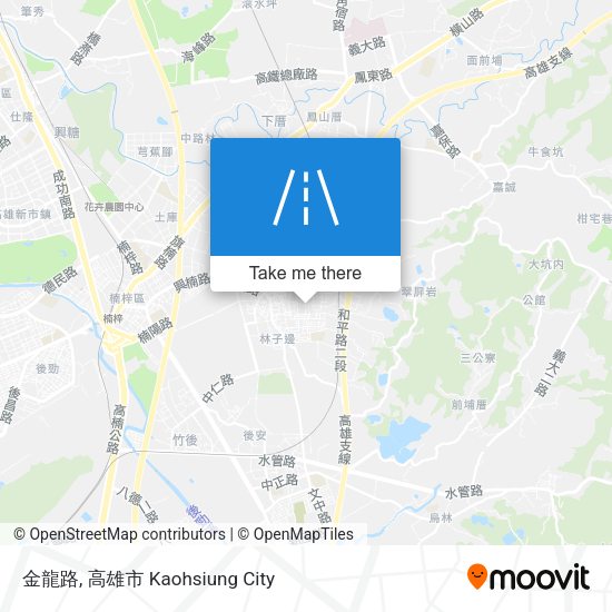 金龍路 map
