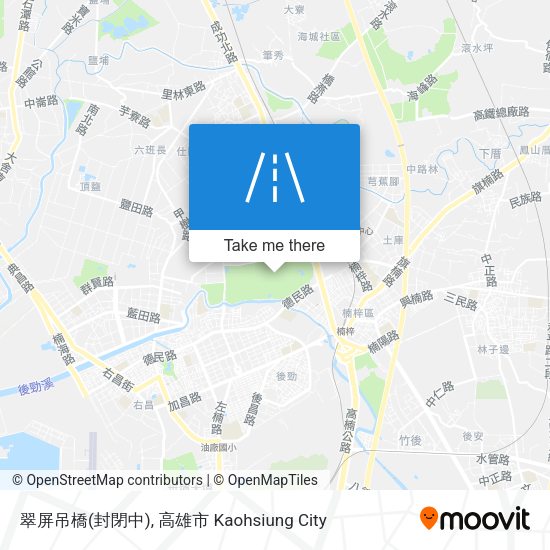 翠屏吊橋(封閉中) map