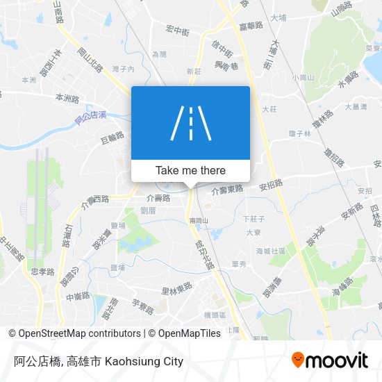 阿公店橋 map