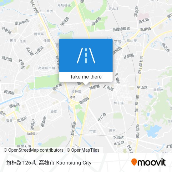 旗楠路126巷 map