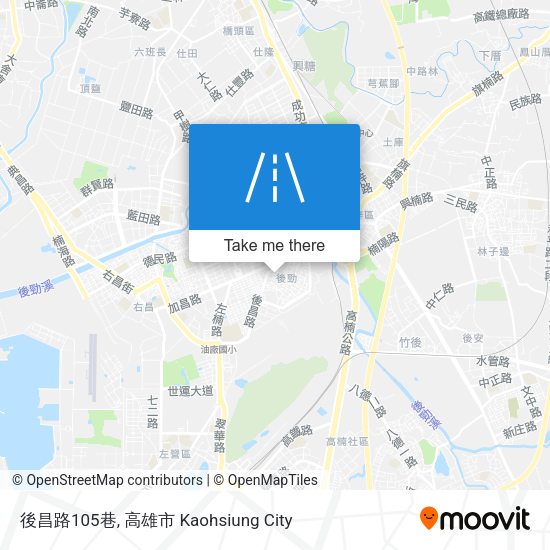 後昌路105巷 map