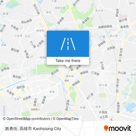 惠勇街地圖